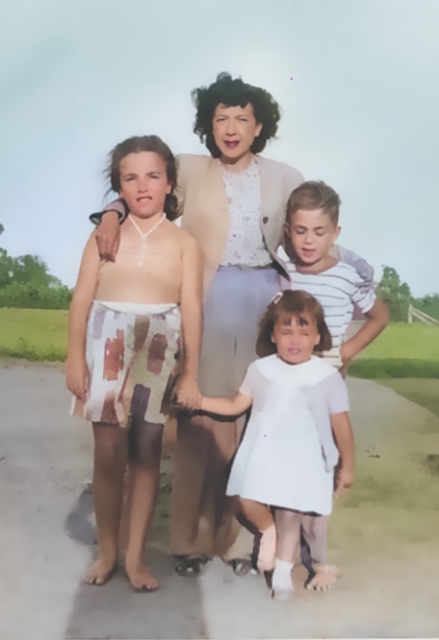 Diane, Pauline, JoAnne and Jim Circa 1954