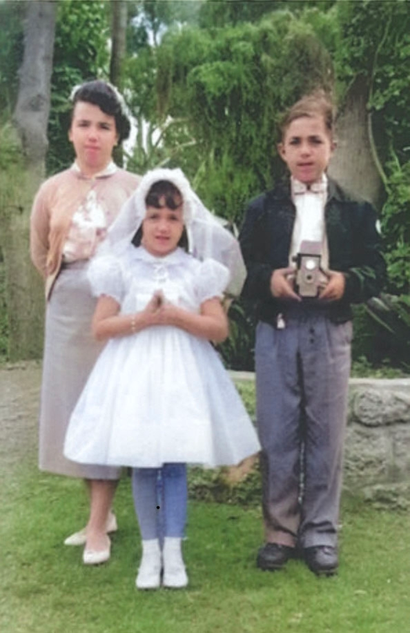 Diana, JoAnne and Jim Circa 1955