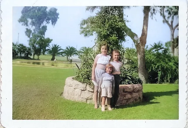 Diana, Jim and JoAnne, Lake Park Circa 1954