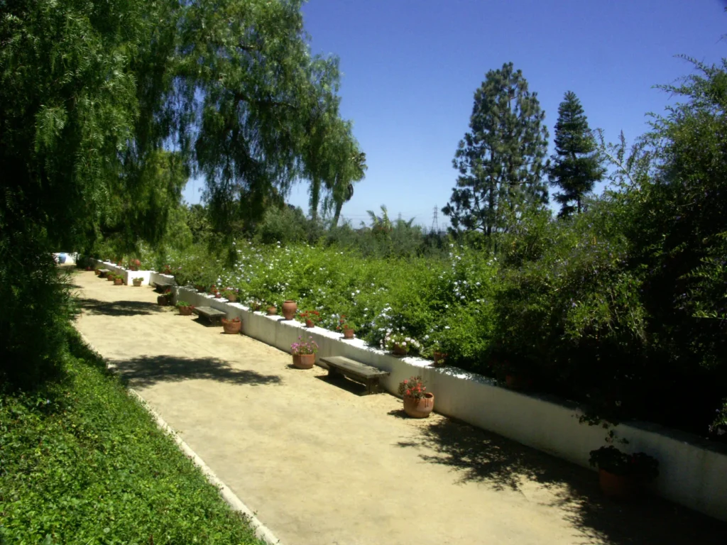 Walkway at Rancho Los Alamitos