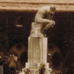 The Thinker at the Rodin Museum, Paris 1972