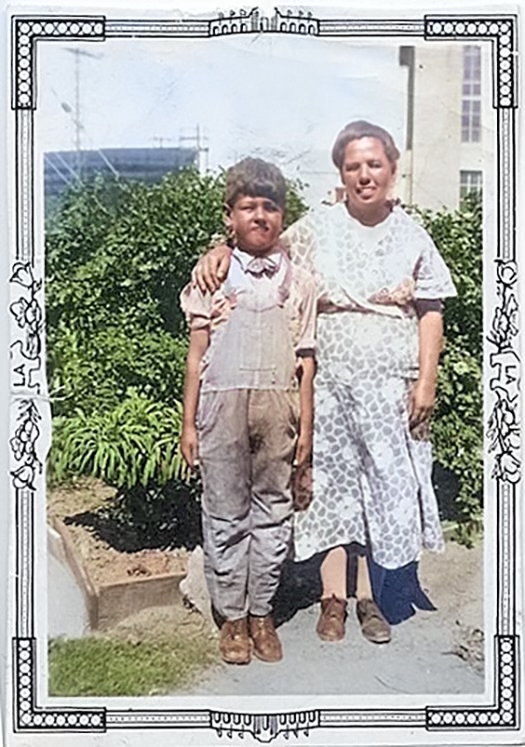 Uncle Tony and Grandmother Josephine, Moulton Ave,Circa 1930's